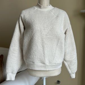 Athleta “Sherpa” Teddy Bear Sweatshirt